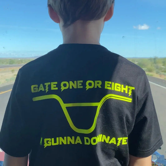 BMX Gate One Or Eight Im Gunna Dominate Unisex Shirt Think Cute Boutique