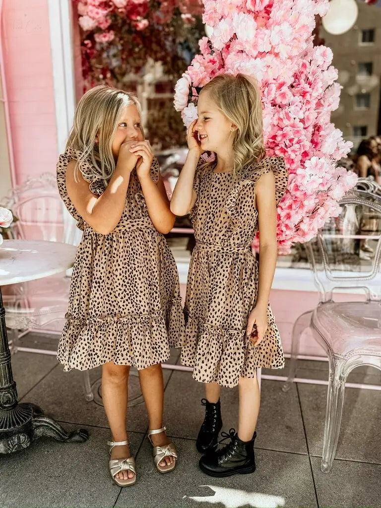 Cheetah Girl Cutie Dress Think Cute Boutique