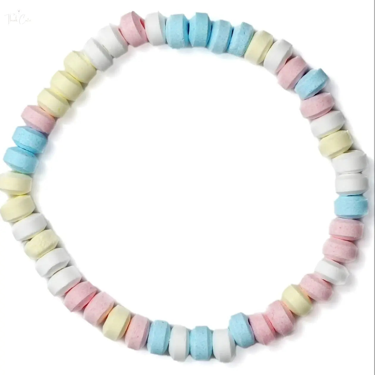 Cute SMARTIES Candy Necklace Think Cute Boutique