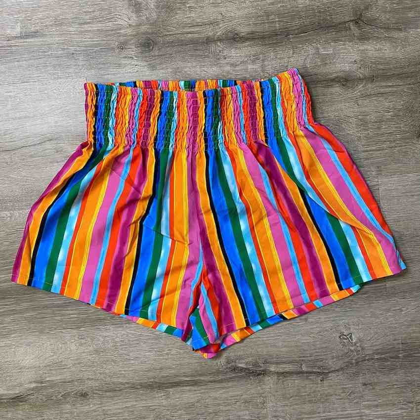 Fiesta Island Striped Shorts Think Cute Boutique