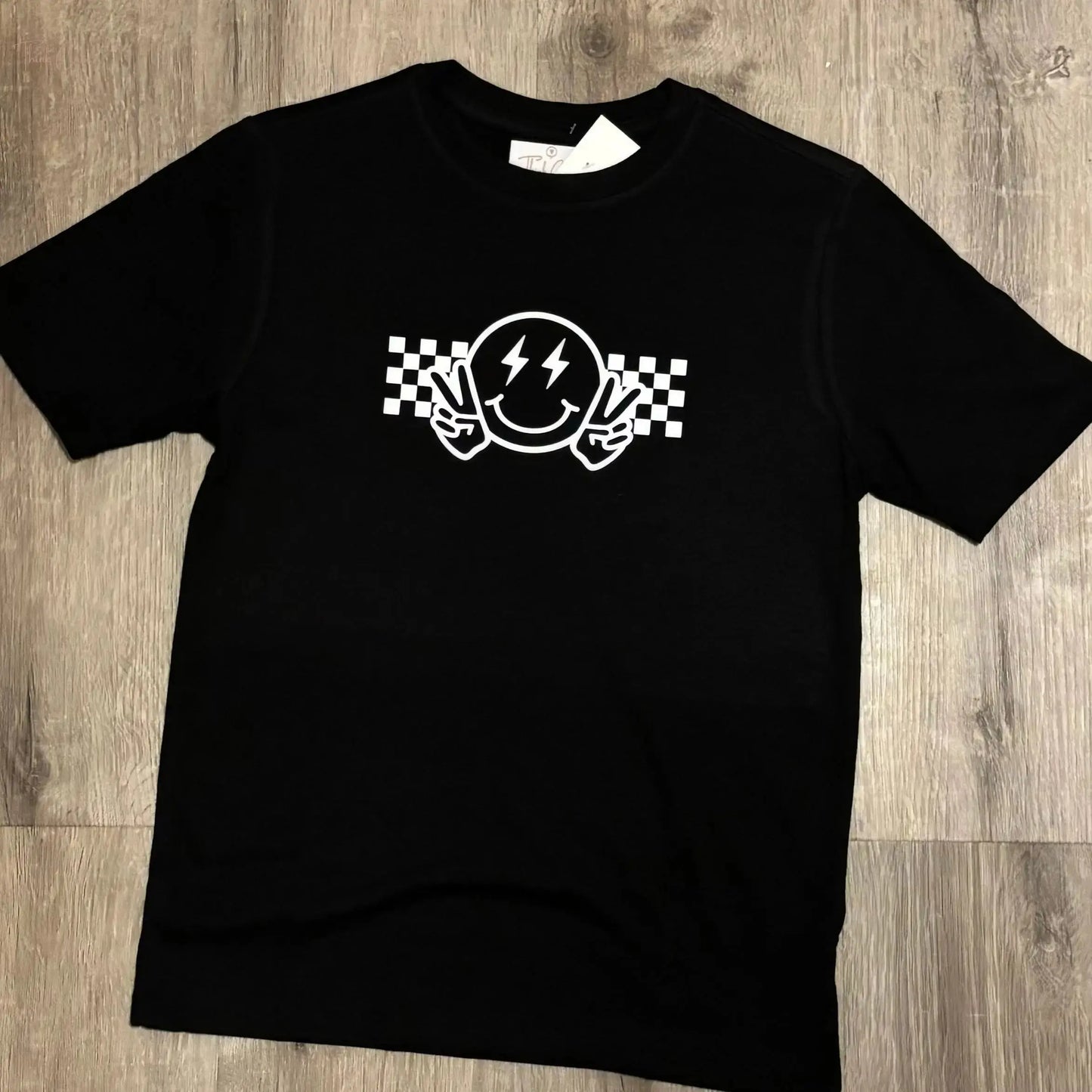 I Pass Them Smile Face Girls Shirt Think Cute Boutique