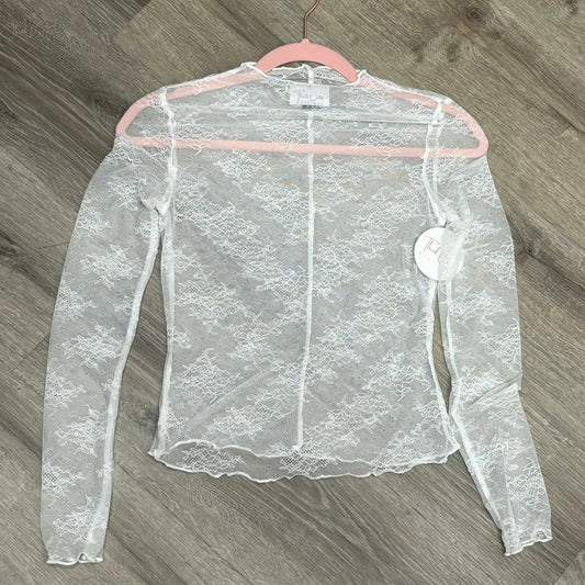 Lace Long Sleeve Top Think Cute Boutique
