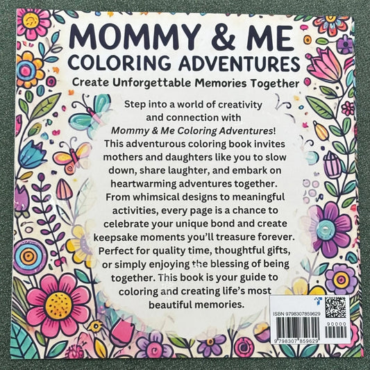 Mommy & Me Coloring Adventures: Activity Book for Mothers and Daughters Think Cute Boutique
