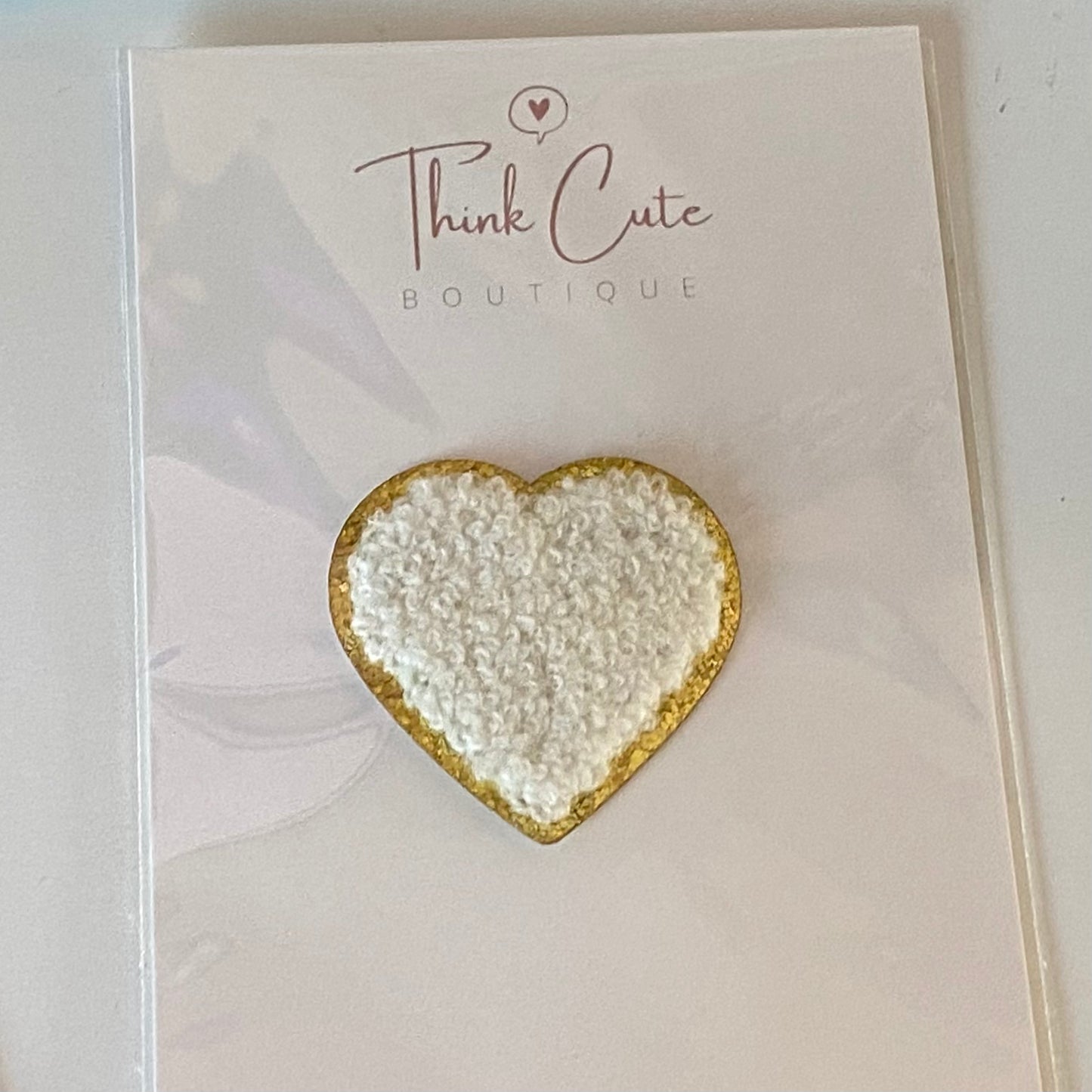 Iron On Patch Think Cute Boutique