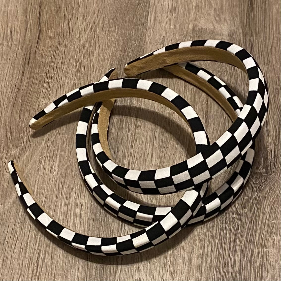 Checkered Squish Soft Headband