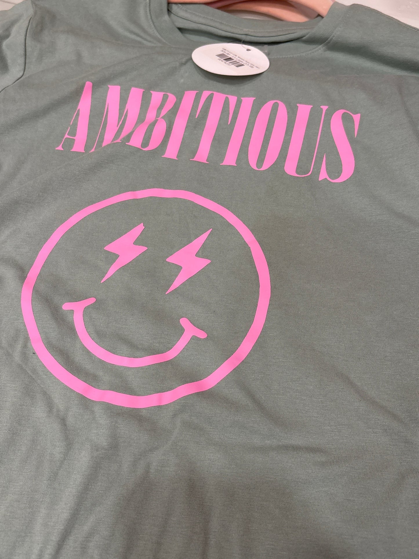 AMBITIOUS GIRL Nirvana Dupe GIrls Shirt Think Cute Boutique