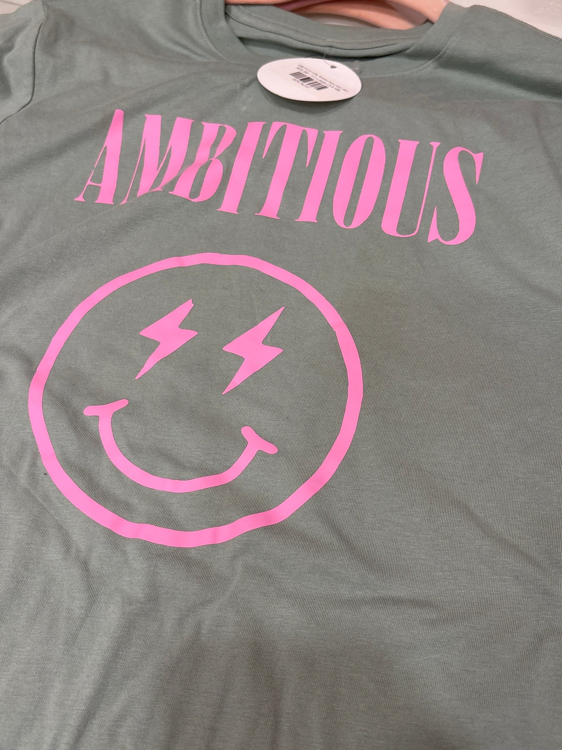 AMBITIOUS GIRL Nirvana Dupe GIrls Shirt Think Cute Boutique