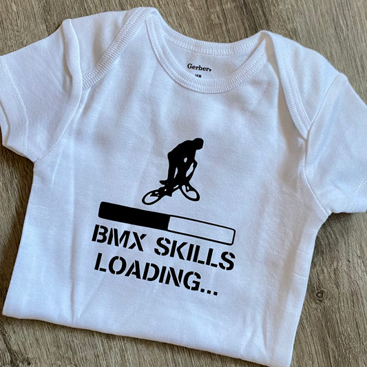 BMX Skills Loading Onsie Think Cute Boutique