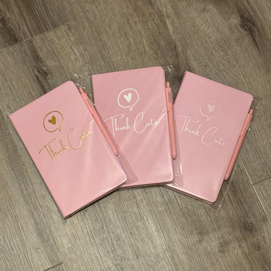 Think Cute Notebook with Pen