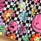 Checkered Emoji Girlie Dress