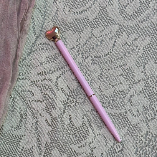 Sweetheart Pink Pen Think Cute Boutique