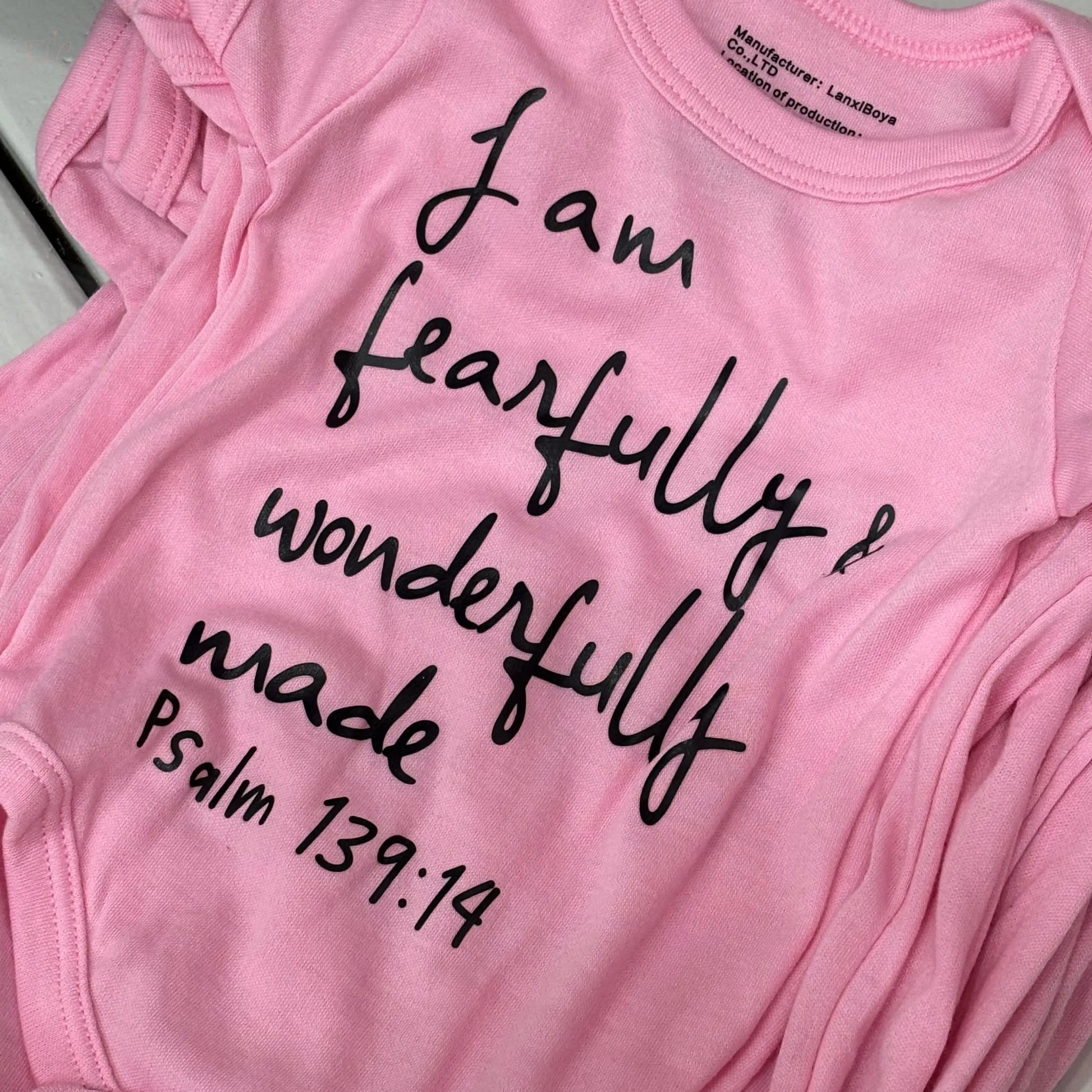 Wonderfully Made Onsie Think Cute Boutique