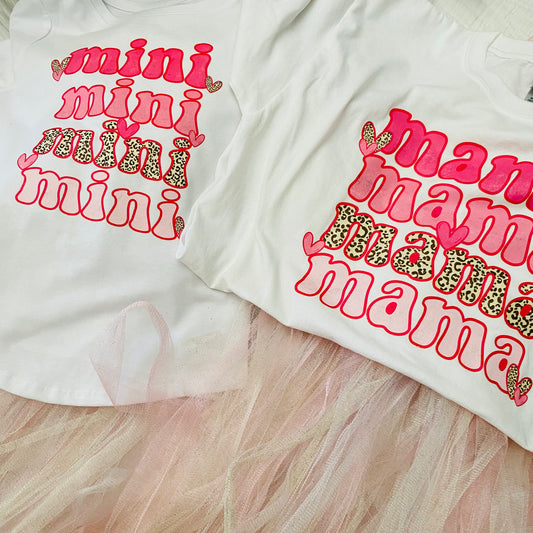 Leopard, Pink,  Mama & Mini Think Cute Boutique
