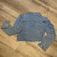 Cowgirl Puff Cropped Jean Jacket