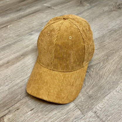 The sun is out so, Enjoy the sun in this Corduroy Baseball Cap! Customize it with your Fav or first name letter Chenille Patch, so cute. Adjustable and comfortable. Find this hat in more than one color. 